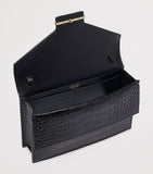 TOM FORD small croc-embossed leather bag, UK version