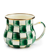 Harrods MacKenzie-Childs Emerald Check Mug- Buy online at McGrocer