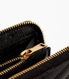 Saint Laurent matelassé leather wallet with YSL monogram (British brand)