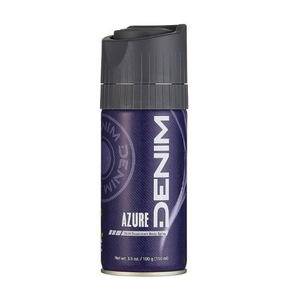 Denim Azure men's body spray 150ml can - British product