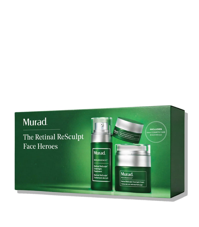 Murad Retinal Face Heroes skincare gift set, imported from the UK