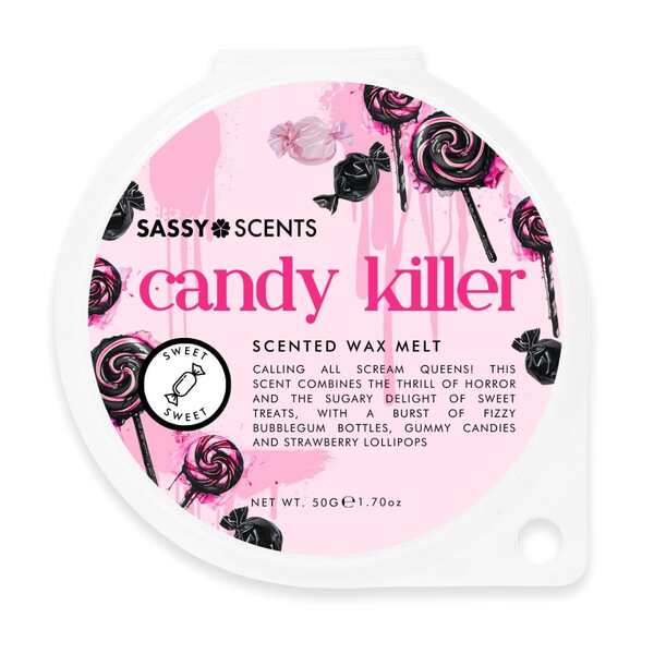 Sassy Scents Candy Killer wax melt 50g (British brand)