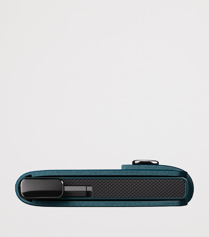 Secrid Basco Leather Miniwallet aluminium protector - British product