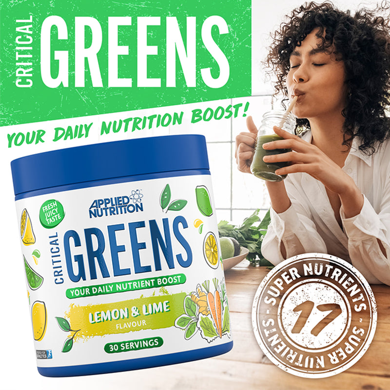 Applied Nutrition greens powder Lemon Lime 150g - British product