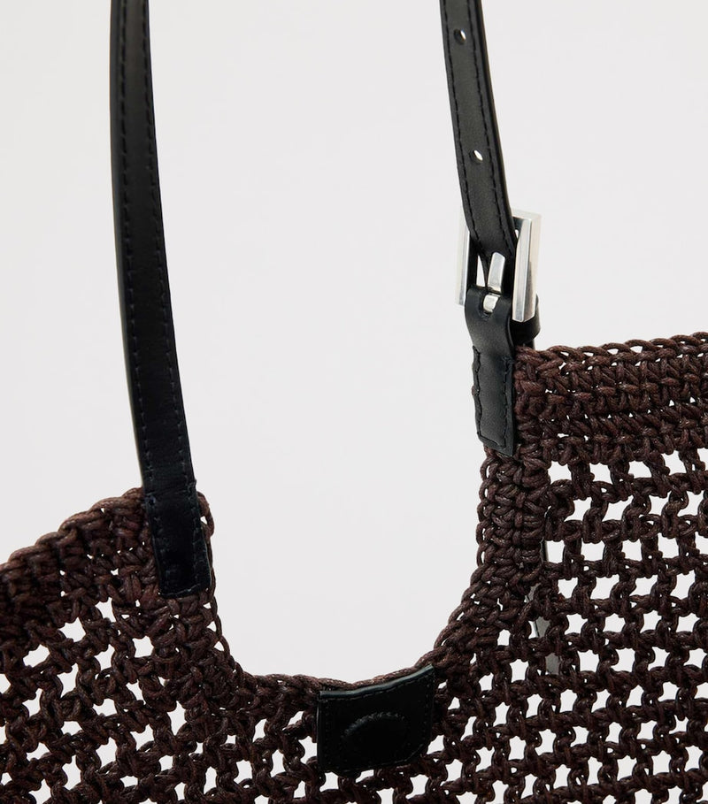 AllSaints Crochet Ara East-West tote bag, UK version