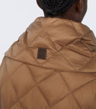 Max Mara padded collar water-repellent canvas goose down, UK version