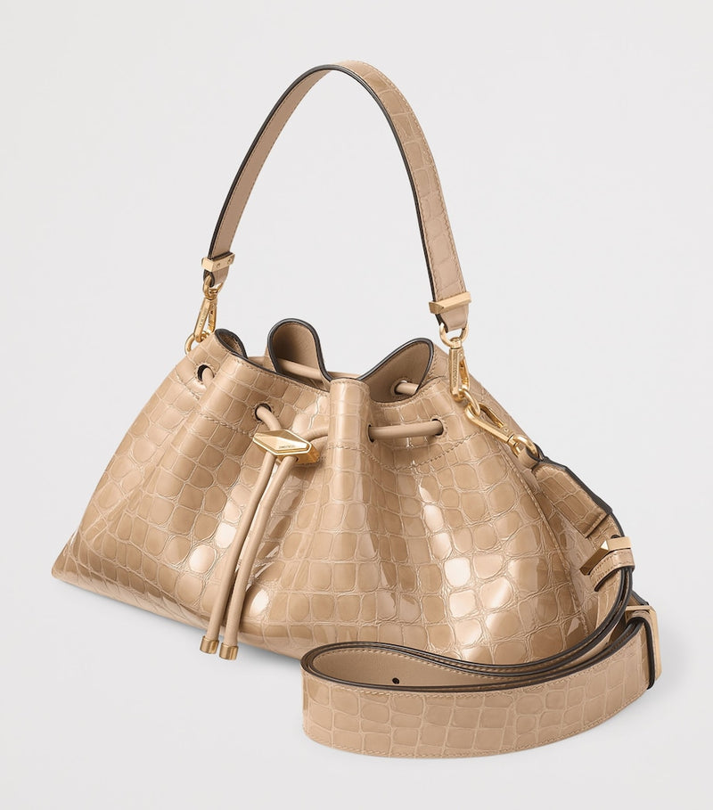 Jimmy Choo Cinch leather shoulder bag - British product