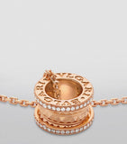 Bvlgari B.zero1 Rock pendant rose gold diamonds - British product