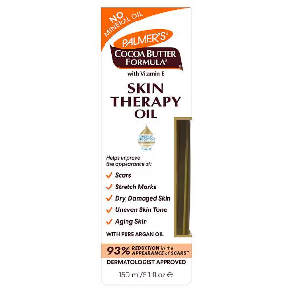 Palmer's Skin Therapy Oil Cocoa 150ml, imported from the UK
