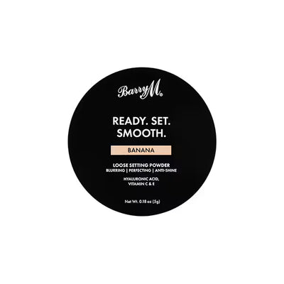 Superdrug Barry M Ready Set Smooth Loose Powder Banana Makeup Setting Powder- Buy online at McGrocer