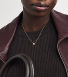 Suzanne Kalan rose gold diamond pendant necklace (British brand)