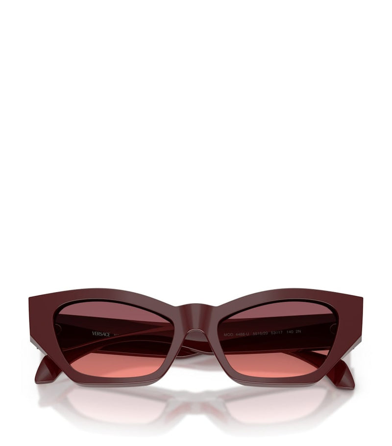 Versace cat-eye red tint sunglasses - British product