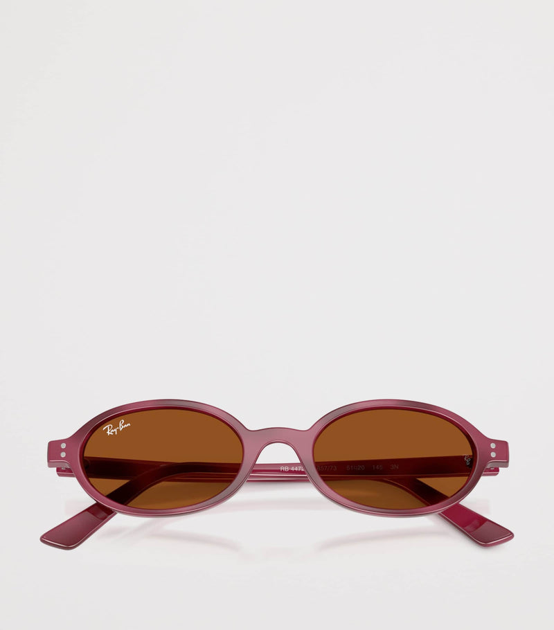 Ray-Ban RB4472 Khal oval sunglasses, imported from the UK