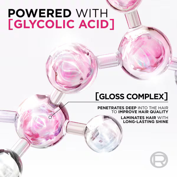 L'Oréal Paris Glycolic Glossing Bundle 200ml 150ml, UK version
