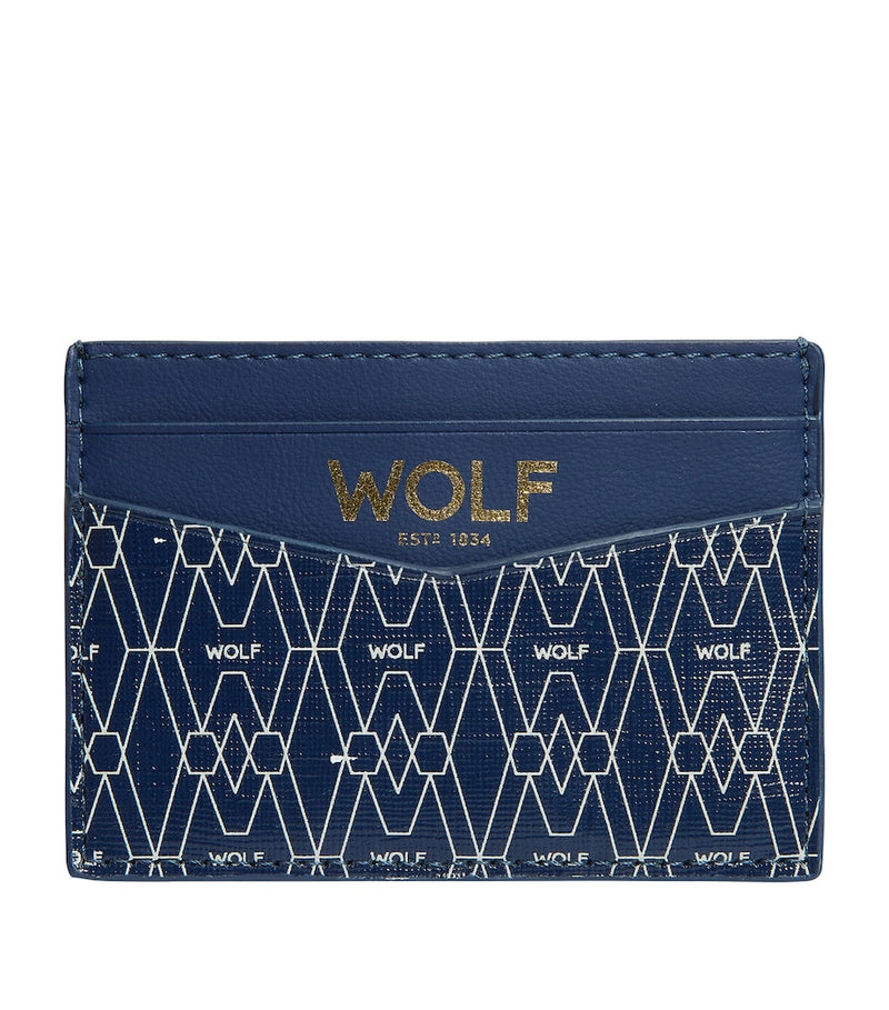 WOLF Signature card holder with RFID protection (British brand)