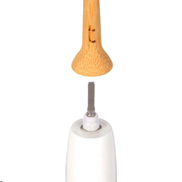 Truthbrush bamboo sonic toothbrush heads 4 pack (British brand)