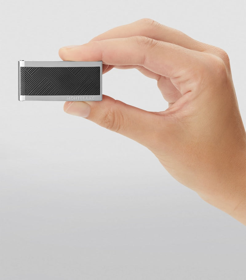 Montblanc money clip with carbon inlay, UK version
