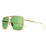 Bottega Veneta sunglasses gold, imported from the UK
