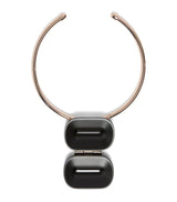 Harrods Max Mara Ebony Pinza Choker Necklace- Buy online at McGrocer