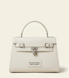 Givenchy medium leather pinch top-handle bag, imported from the UK