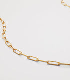 Monica Vinader gold vermeil Alta necklace (British brand)