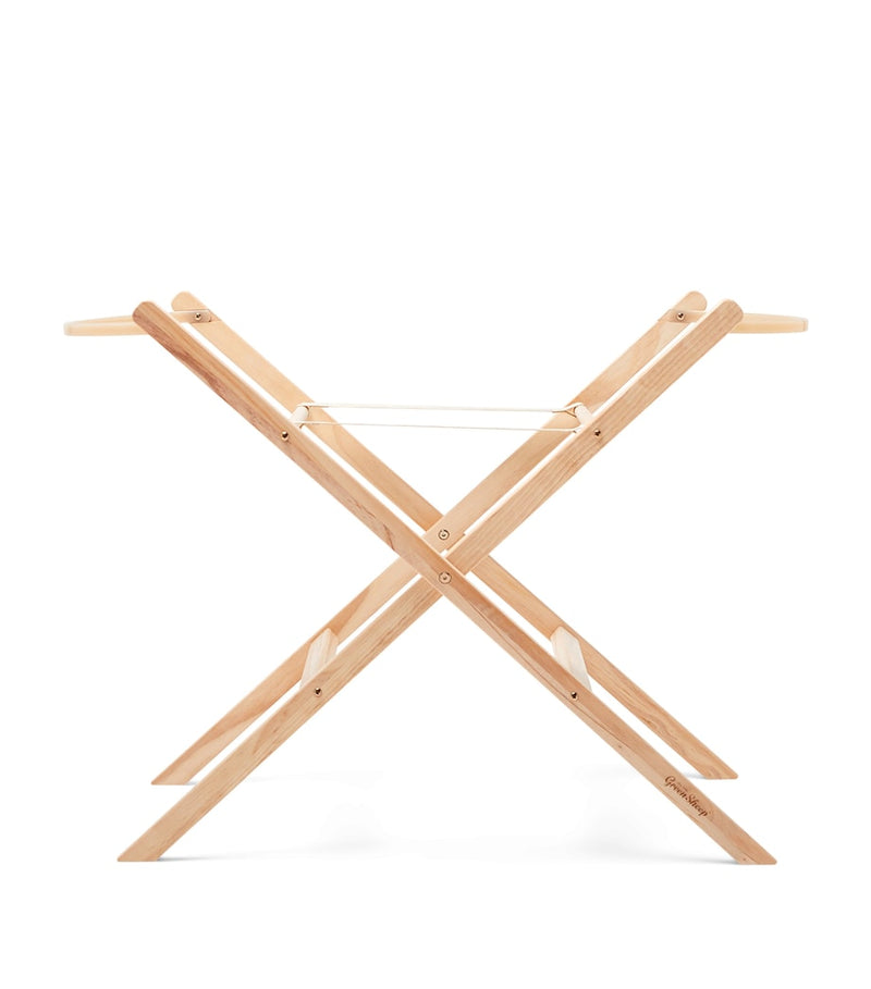 The Little Green Sheep static Moses basket stand (British brand)