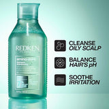 Redken Amino Mint Shampoo and Conditioner 300ml, imported from the UK