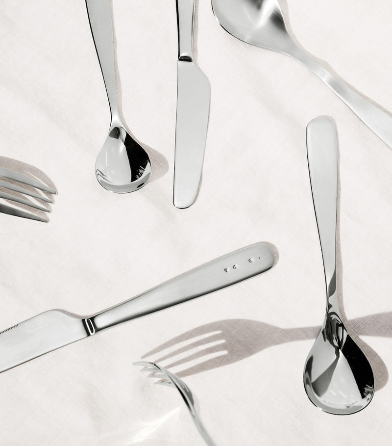 Conran Shop Altin brushed stainless steel cutlery set 24-piece (British brand)