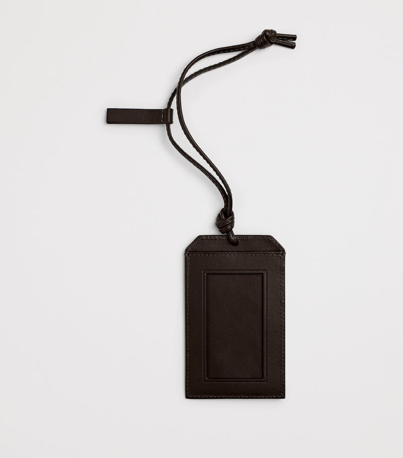 Bottega Veneta Intrecciato leather badge holder - British product