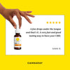 Cannaray Bright Days CBD oil drops orange flavour 30ml, imported from the UK