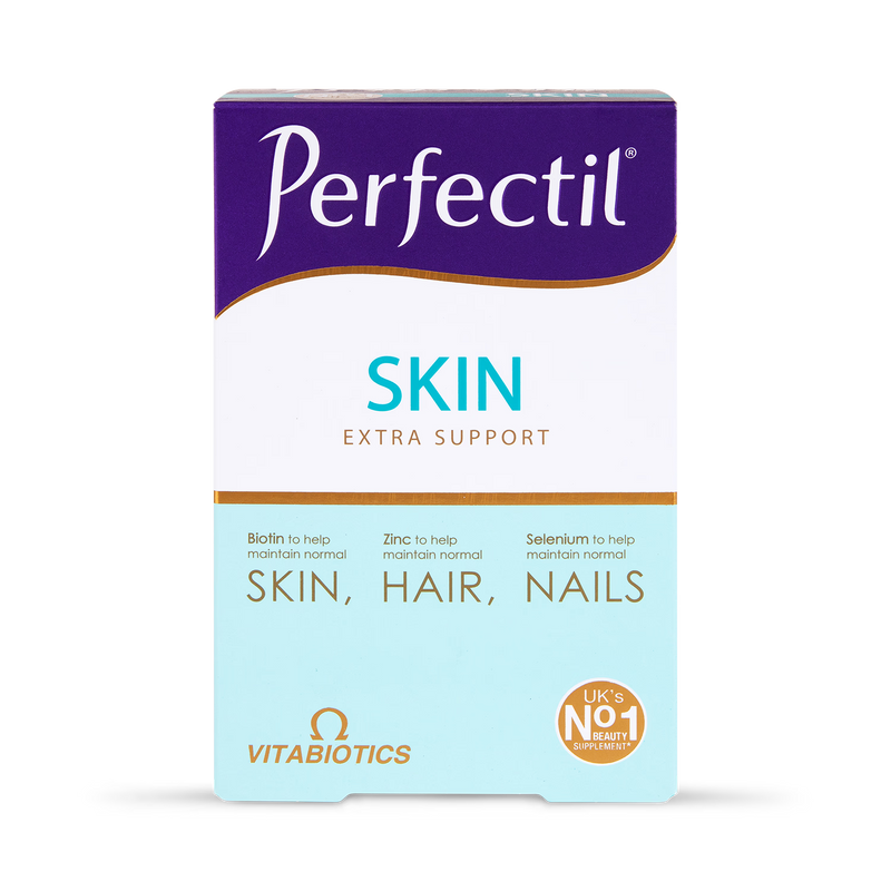 Vitabiotics Perfectil Plus Skin Extra Support Tablets 56 (British brand)