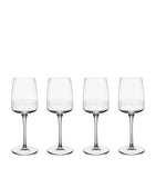 Villeroy & Boch Crystal Afina white wine glasses 125ml (British brand)