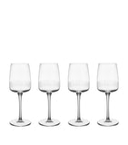 Villeroy & Boch Crystal Afina white wine glasses 125ml (British brand)