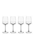 Villeroy & Boch Crystal Afina white wine glasses 125ml (British brand)