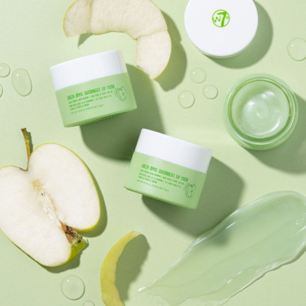 W7 Sweet Dreams Overnight Lip Mask Green Apple (British brand)