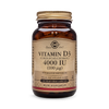 Solgar Vitamin D3 4000IU 120 Vegetable Capsules (British brand)