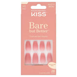 Superdrug Kiss Bare But Better Nails Nude False Nails 28pcs- Buy online at McGrocer