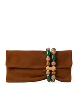 Harrods Jimmy Choo Zandra Lambskin Clutch Bag- Buy online at McGrocer