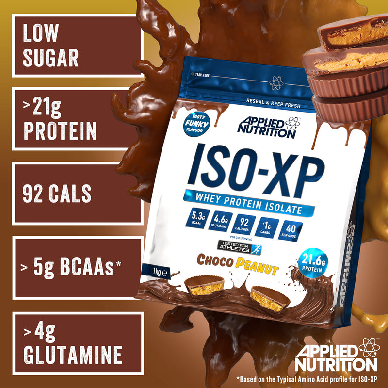 Applied Nutrition ISO XP Whey Protein Choco Peanut 1kg - British product