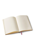 Aspinal of London grained leather bound A5 notebook - British product