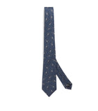 Giorgio Armani silk paisley jacquard tie 8cm width (British brand)