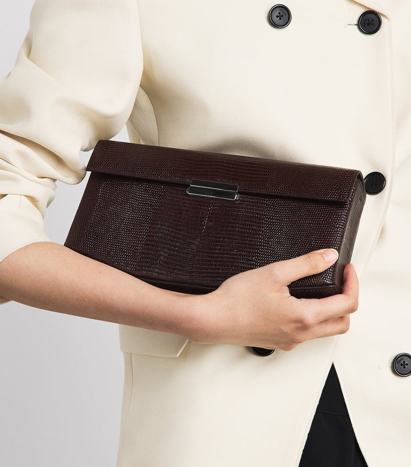 Toteme embossed-leather shoulder bag (British brand)