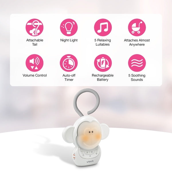 VTech Myla monkey portable sound machine - British product