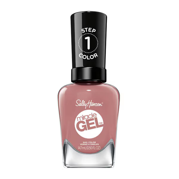 Sally Hansen Miracle Gel nail polish Rose Shine (British brand)