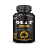 Holland & Barrett SS Sport Supplies Shilajit Complex with Lions Mane, Ashwagandha, Turmeric and Black Pepper Supplement, 120 Capsules- Buy online at McGrocer