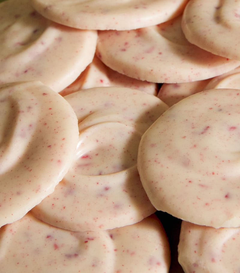 Harrods white chocolate raspberry thins 162g - British product