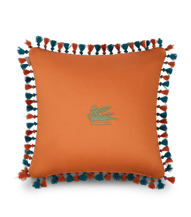 Etro Hoa cushion tassel trim 45cm, imported from the UK