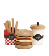 Harrods Le Toy Van Wooden Gourmet Hamburger Set- Buy online at McGrocer
