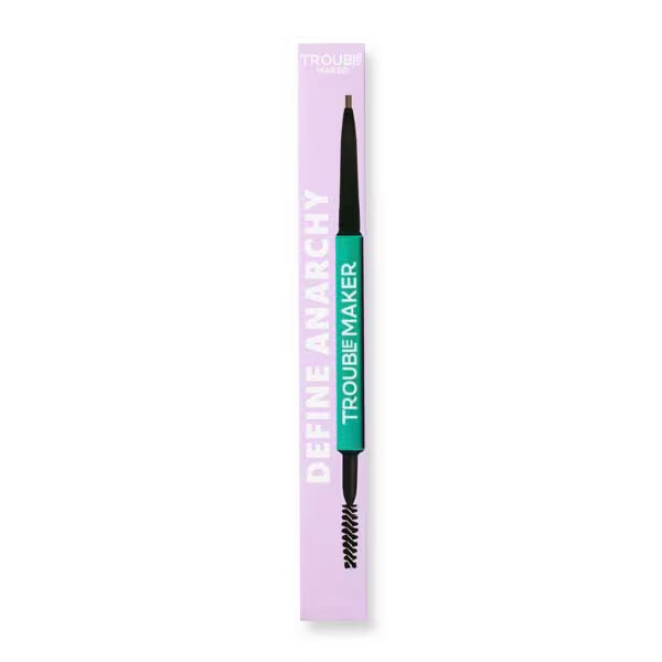 Trouble Maker Micro Brow Pencil Dark Brown (British brand)