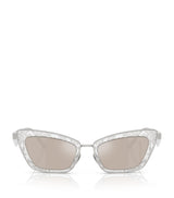 Harrods Dolce&Gabbana Steel Square Sunglasses- Buy online at McGrocer